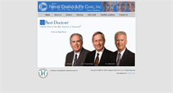 Desktop Screenshot of ferchoeyeclinic.com